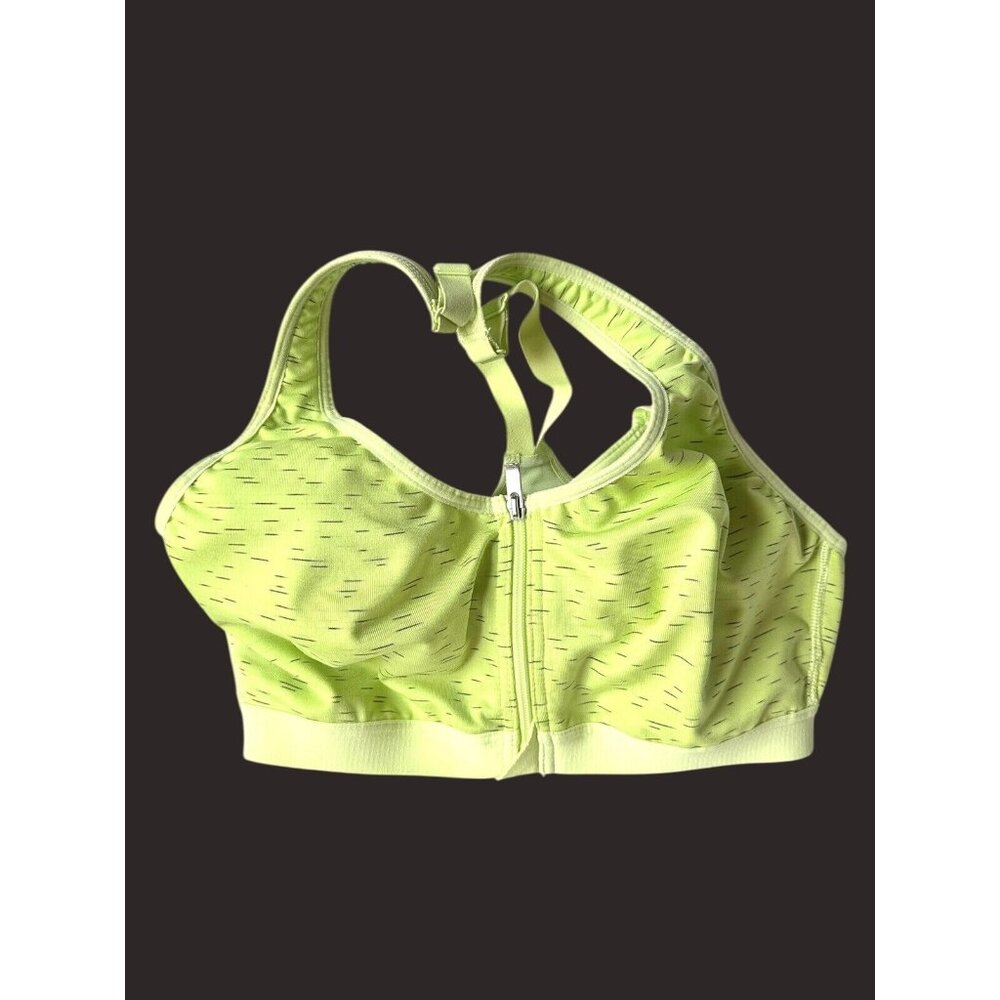 Victoria Secret VSX Underwire Lined Sport Bra Size 34B Bright Green‎